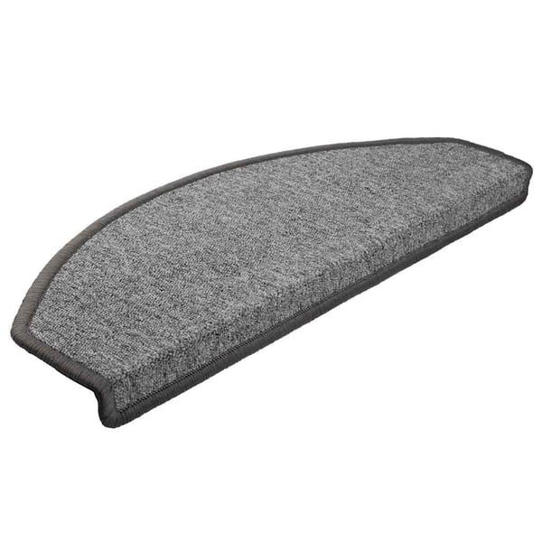 vidaXL trappemåtter 10 stk. 65x24x4 cm mørkegrå