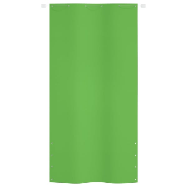 vidaXL Balkongskjerm lysegrønn 120x240 cm oxfordstoff