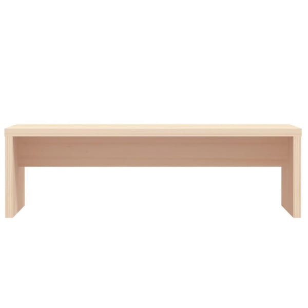 vidaXL Monitorstativ 50x27x15 cm heltre furu