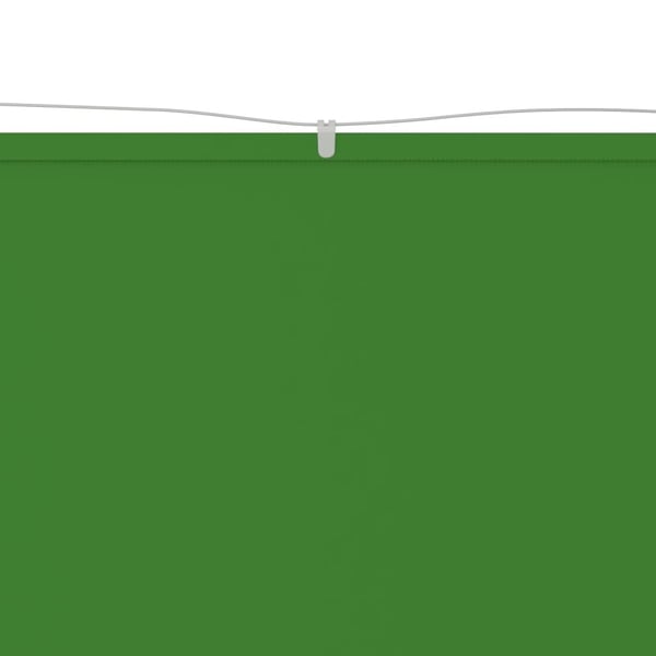 vidaXL Vertikal markise lysegrønn 180x600 cm oxfordstoff