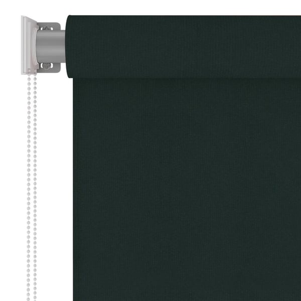 vidaXL Rullaverho ulkotiloihin 220x230 cm tummanvihreä HDPE