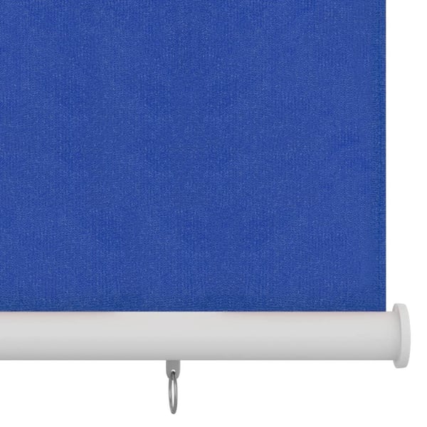 vidaXL udendørs rullegardin 220x230 cm HDPE blå