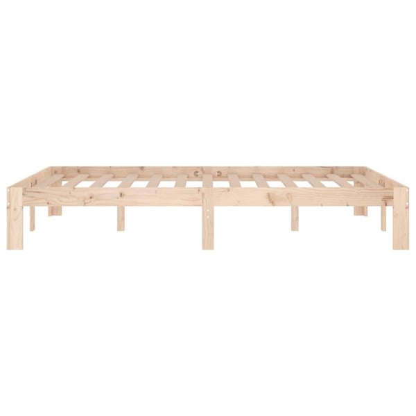 vidaXL Sengeramme heltre 120x190 cm Small Double