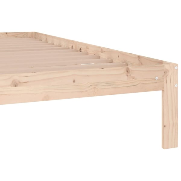 vidaXL Sengeramme heltre 180x200 cm Super King