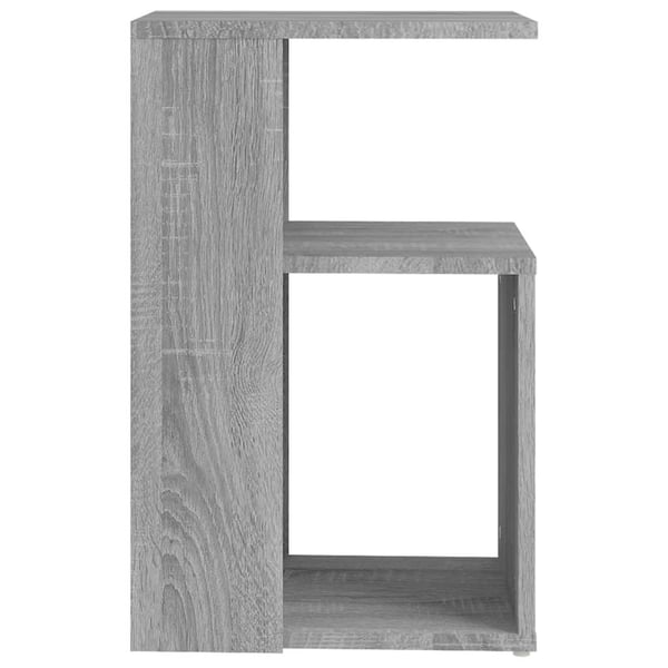 vidaXL Sidebord grå sonoma 36x30x56 cm konstruert tre