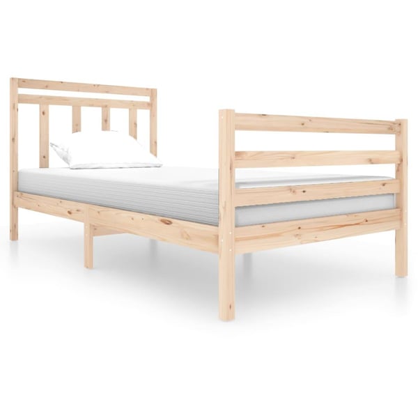 vidaXL Sengeramme heltre 100x200 cm