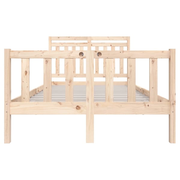 vidaXL Sengeramme heltre 140x200 cm
