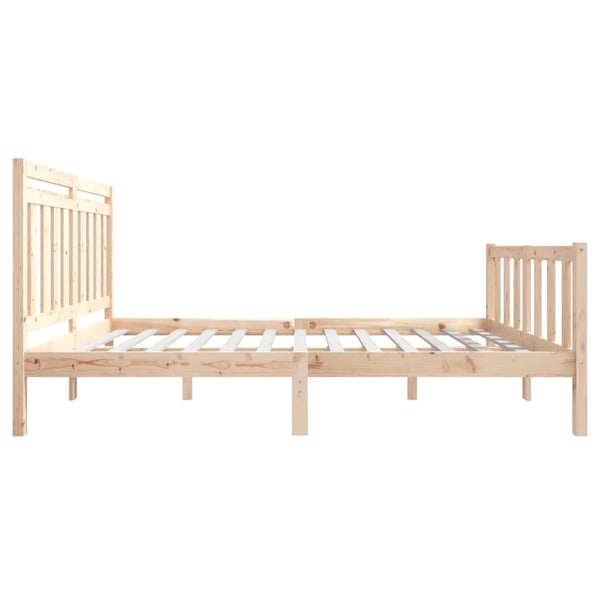 vidaXL Sengeramme heltre 140x200 cm