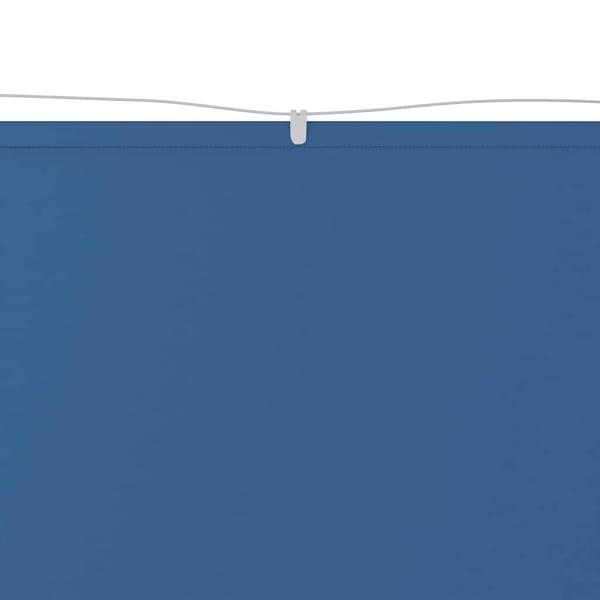 vidaXL Vertikal markise blå 100x600 cm oxfordstoff