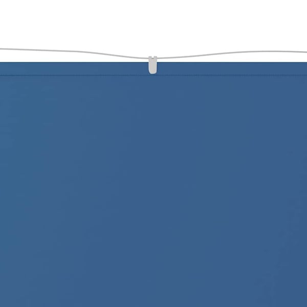 vidaXL Vertikal markise blå 60x1000 cm oxfordstoff