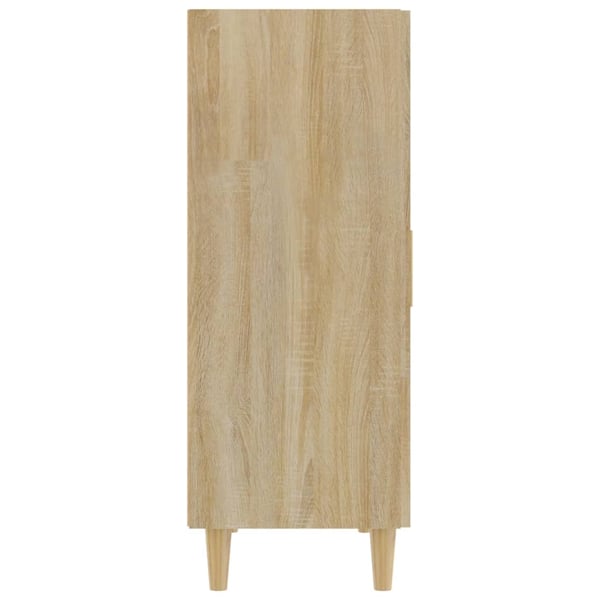 vidaXL skænk 70x34x90 cm konstrueret træ sonoma-eg