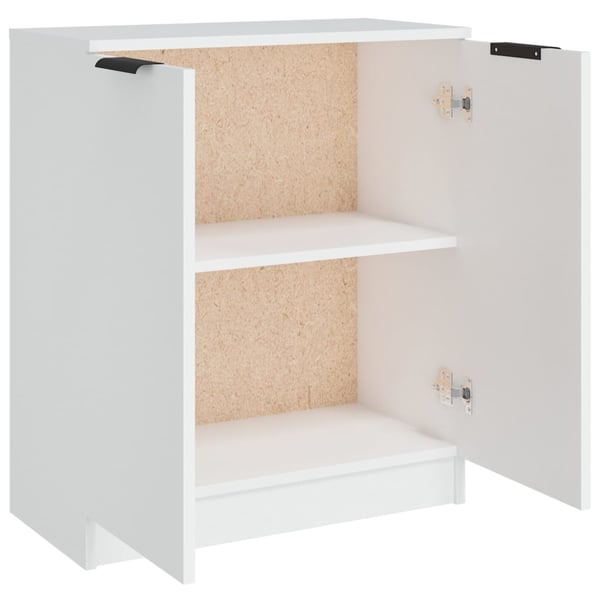 vidaXL Skjenk hvit 60x30x70 cm konstruert tre