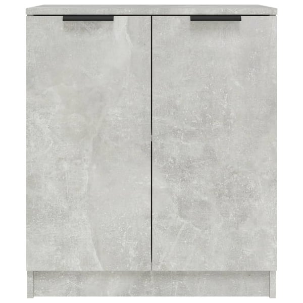 vidaXL Skjenk betonggrå 60x30x70 cm konstruert tre