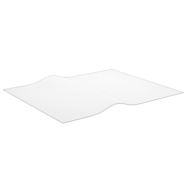 vidaXL Pöytäsuoja matta 100x90 cm 1,6 mm PVC