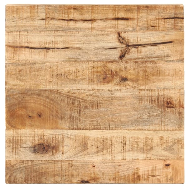 vidaXL Bistrobord firkantet 50x50x75 cm grovt mangotre