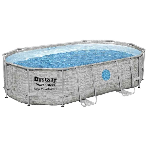 Bestway swimmingpoolsæt Power Steel 488x305x107 cm