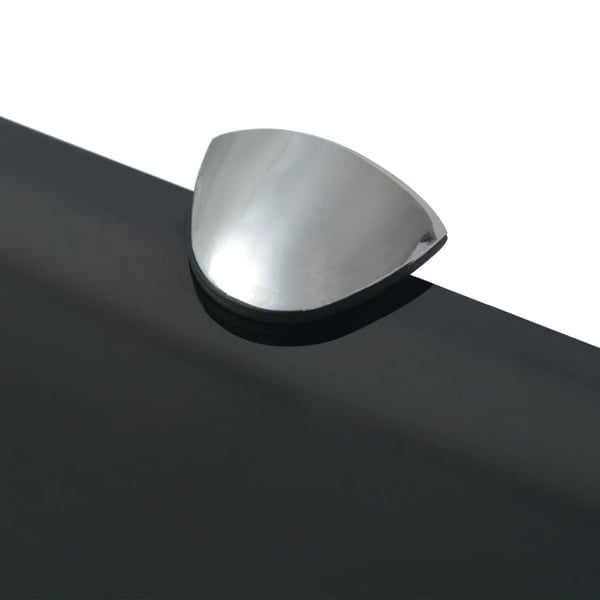 vidaXL Flytende hylle glass 80x10 cm 8 mm