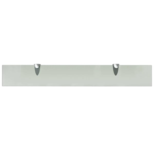 vidaXL svævehylde i glas 70 x 10 cm 8 mm
