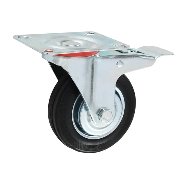 vidaXL Hjul 4 stk 100 mm