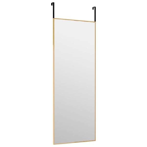 vidaXL Ovipeili kulta 30x80 cm lasi ja alumiini
