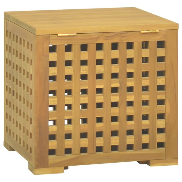 vidaXL Taukasse 40x40x40 cm heltre teak