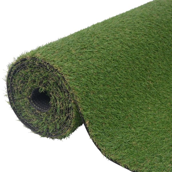 vidaXL Kunstgress 1x5 m/20 mm grønn