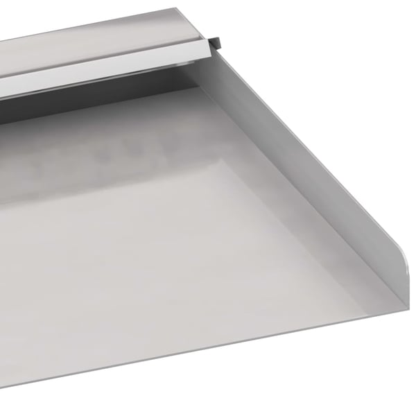 vidaXL Vannfall med RGB LED rustfritt stål 45 cm