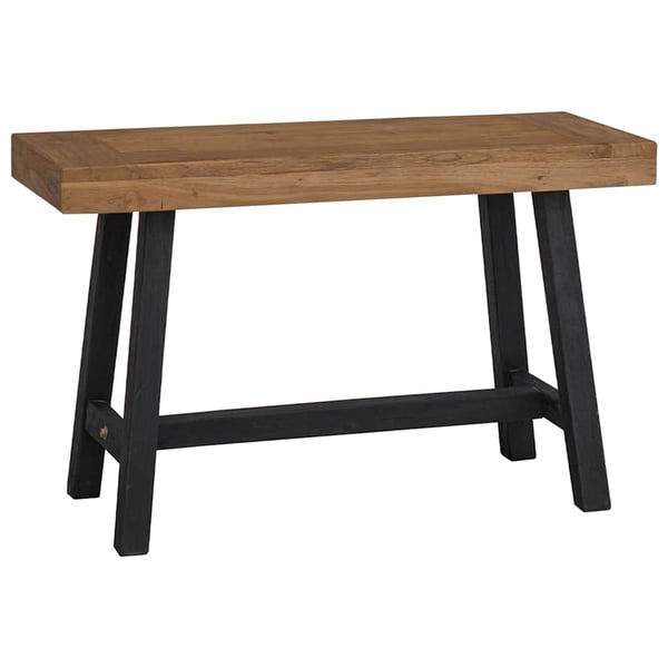 vidaXL Penkki 80 cm täysi tiikki