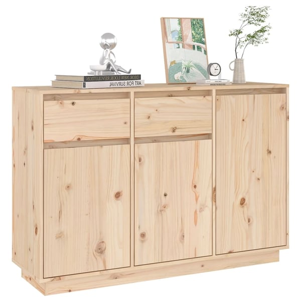vidaXL Senkki 110x34x75 cm täysi mänty