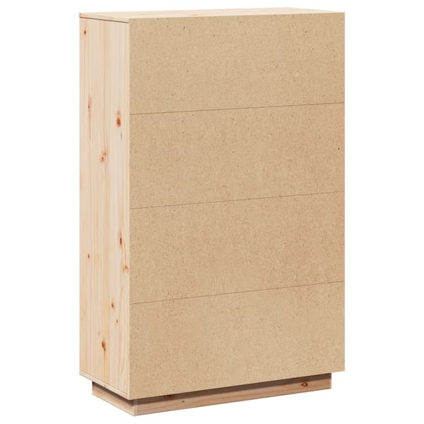 vidaXL Kaappi 74x35x117 cm täysi mänty