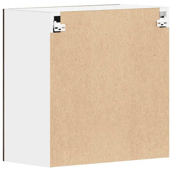 vidaXL Skap "Lyon" røkt eik 60x31x60 cm konstruert tre