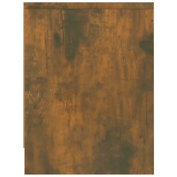 vidaXL sengebord 40x30x40 cm konstrueret træ røget egetræsfarve