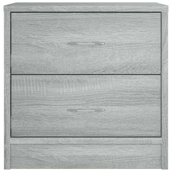 vidaXL Nattbord grå sonoma 40x30x40 cm konstruert tre