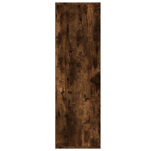 vidaXL bogreol 98x30x98 cm røget egetræsfarve