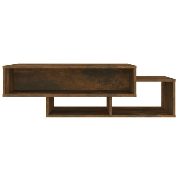 vidaXL Salongbord røkt eik 105x55x32 cm konstruert tre