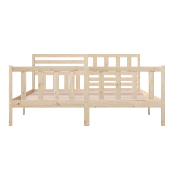 vidaXL Sengeramme 180x200 cm Super King heltre