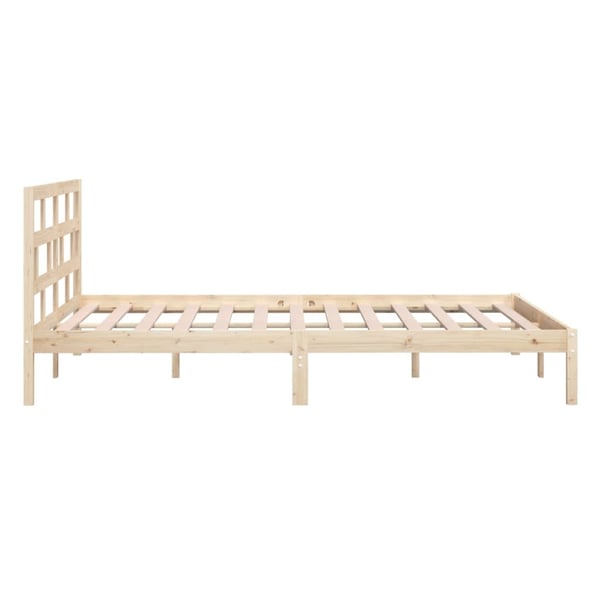 vidaXL Sengeramme heltre furu 160x200 cm