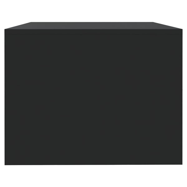 vidaXL sofabord 102x55x42 cm konstrueret træ sort