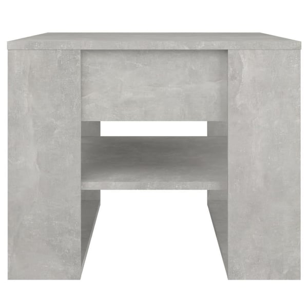 vidaXL Salongbord betonggrå 55,5x55x45 cm konstruert tre