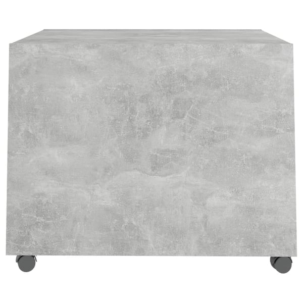 vidaXL Salongbord betonggrå 55x55x40 cm konstruert tre