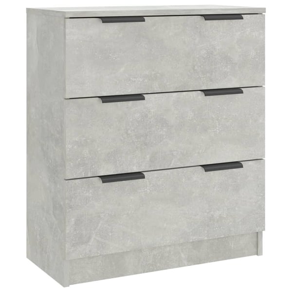 vidaXL Senkki betoninharmaa 60x30x70 cm tekninen puu