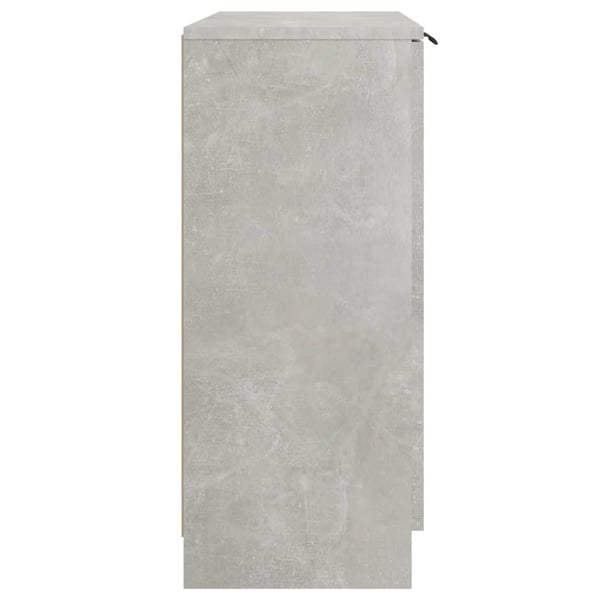 vidaXL Skjenk betonggrå 60x30x70 cm konstruert tre