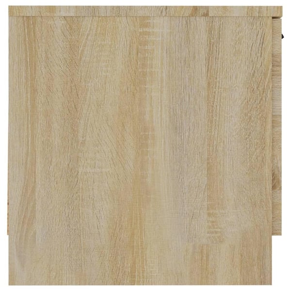 vidaXL sengeborde 40x39x40 cm 2 stk. sonoma-eg