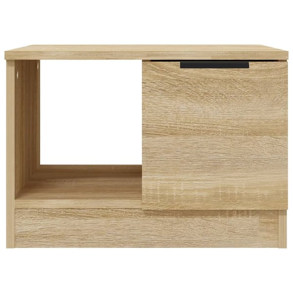vidaXL Salongbord sonoma eik 50x50x36 cm konstruert tre