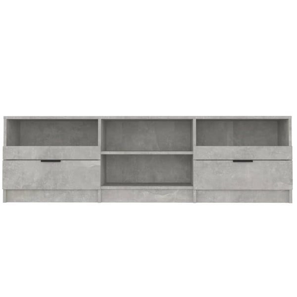 vidaXL TV-benk betonggrå 150x33,5x45 cm konstruert tre