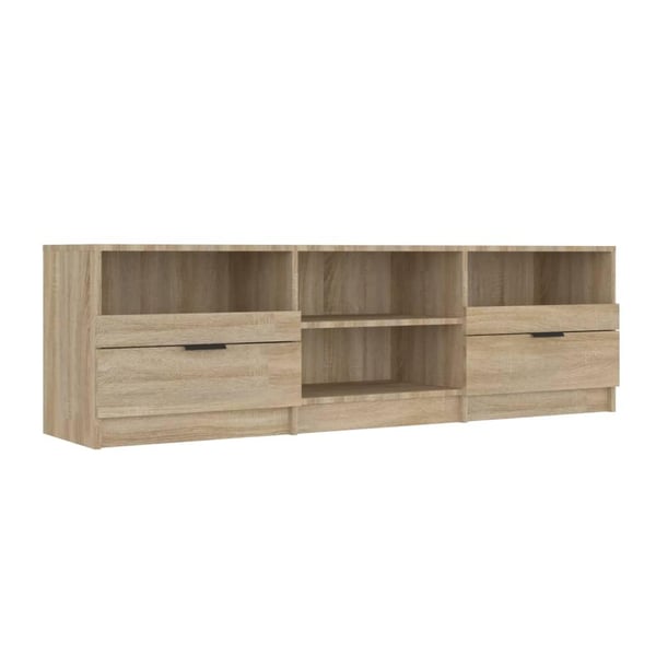 vidaXL TV-benk sonoma eik 150x33,5x45 cm konstruert tre