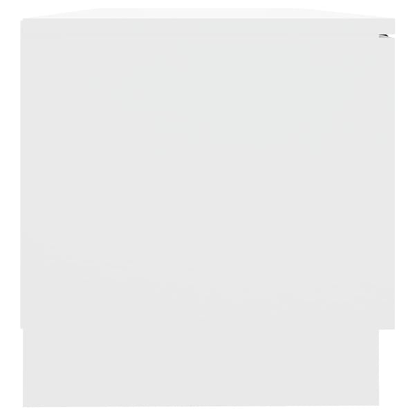 vidaXL TV-benker 2 stk hvit 80x35x36,5 cm konstruert tre