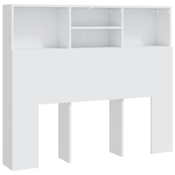 vidaXL Sengegavlskap hvit 120x19x103,5 cm