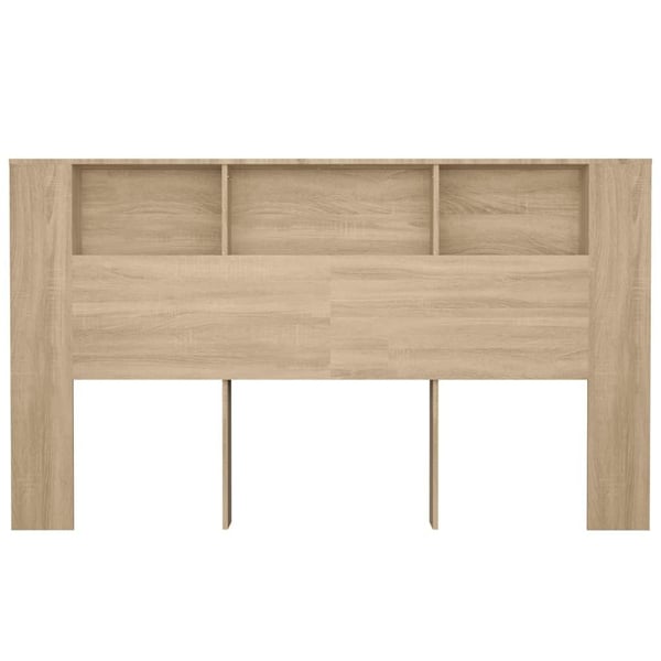 vidaXL Sengegavlskap sonoma eik 180x18,5x104,5 cm