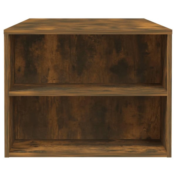 vidaXL sofabord 102x55x42 cm konstrueret træ røget egetræsfarve